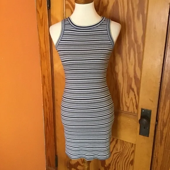 VTG Y2K Arizona Striped Bodycon Dress - Picture 8 of 11